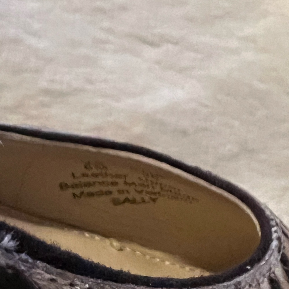 SOLD Sz 6 Sam Edelman NEW Sally Pointed Toe Cheetah Calf Hair Leather Flats - Picture 9 of 15
